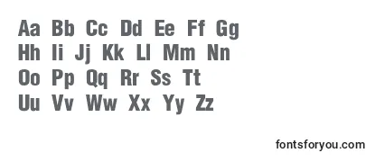 HelveticaCondensedBlackSe-fontti