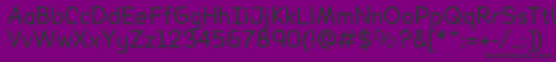 More about Lexia Font Lexia Font – Black Fonts on Purple Background