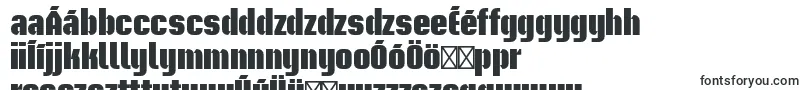 Czcionka BriemakademistdBlack – węgierskie czcionki