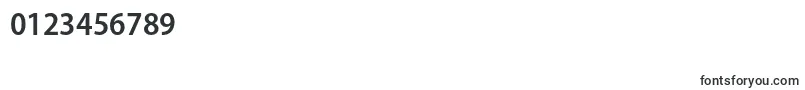 MyriadproSemiboldsemicn Font – Fonts for Numbers and Digits