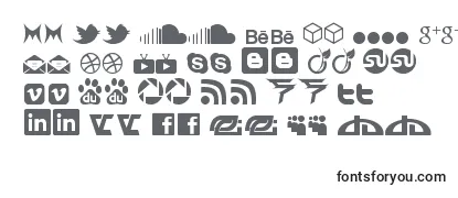 SocialIconByBrianqc Font