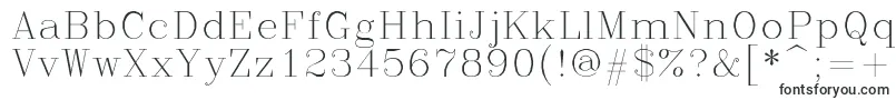 Romanc-fontti – Vapaat fontit