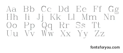 Обзор шрифта Romanc