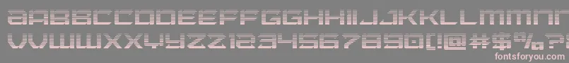 Laserwolfgrad Font – Pink Fonts on Gray Background