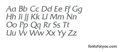 Review of the QuadratserialLightItalic Font