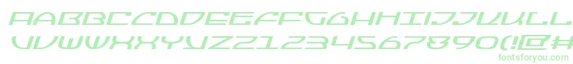 Jumptroopsexpandital Font – Green Fonts