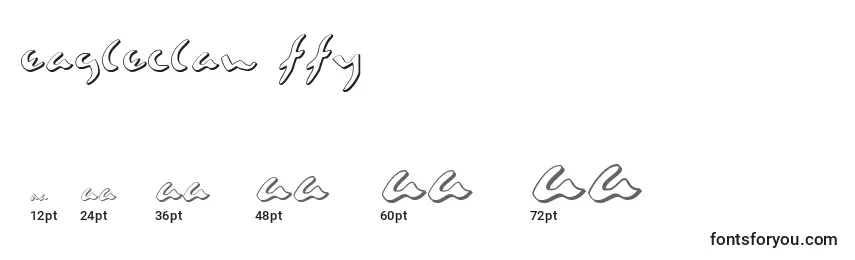 Eagleclaw ffy Font Sizes