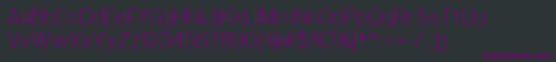 More about WoolworthLight Font WoolworthLight Font – Purple Fonts on Black Background