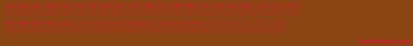 LmsBirthdayBalloons Font – Red Fonts on Brown Background