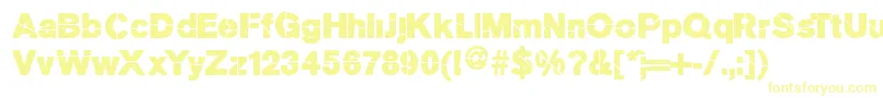 Mkstencilsansblack Font – Yellow Fonts