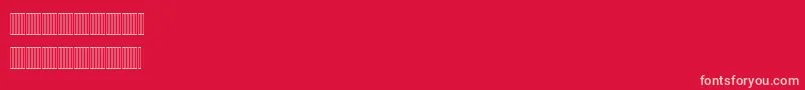 Mariam Font – Pink Fonts on Red Background