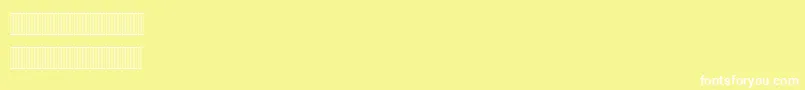 Mariam Font – White Fonts on Yellow Background