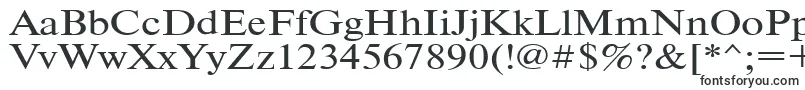 Шрифт Timeset110 – высокие шрифты