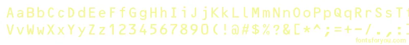 OcrB10pitchbt Font – Yellow Fonts