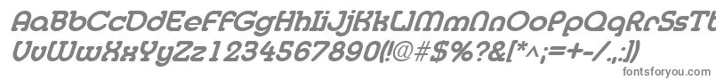 MedflyextraboldItalic Font – Gray Fonts