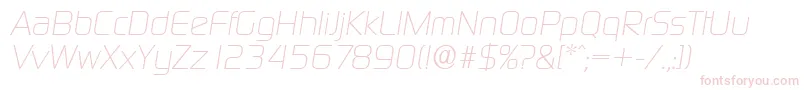 DigitalserialItalic Font – Pink Fonts