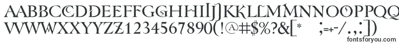 Tenebraoldface-fontti – Yksinkertaiset fontit