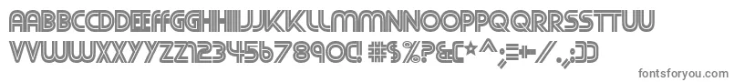フォントCnn – 白い背景に灰色の文字