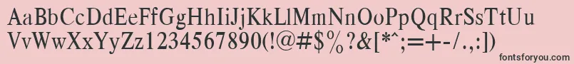 More about Respnpla Font Respnpla Font – Black Fonts on Pink Background