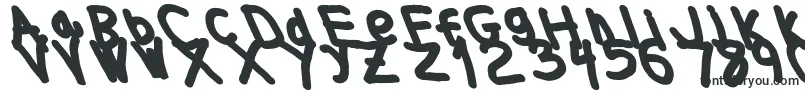 Thickerthanleftalic-fontti – OTF-fontit