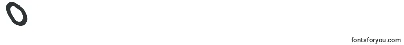 Thickerthanleftalic Font – Fonts for Digit 0