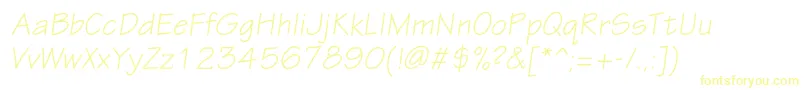 EskiztwocItalic Font – Yellow Fonts