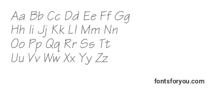 Обзор шрифта EskiztwocItalic