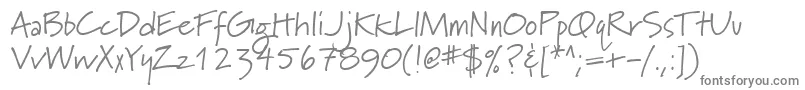 Marydale-Schriftart – Graue Schriften