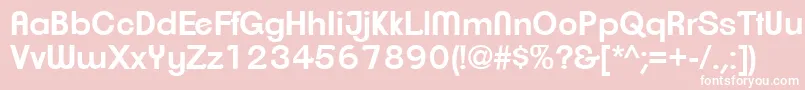 En savoir plus sur la police ClementepdakSemibold Police ClementepdakSemibold – polices blanches sur fond rose