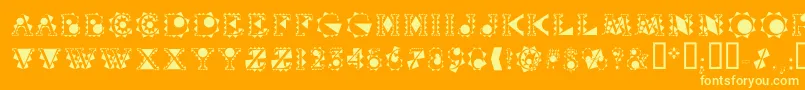 Más sobre la fuente Vtcrystalbalzac fuente Vtcrystalbalzac – Fuentes Amarillas Sobre Fondo Naranja