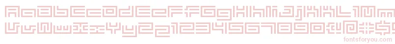 Bmtube-fontti – vaaleanpunaiset fontit