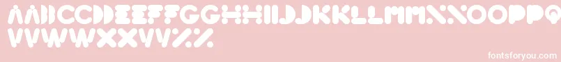 HighLogic Font – White Fonts on Pink Background