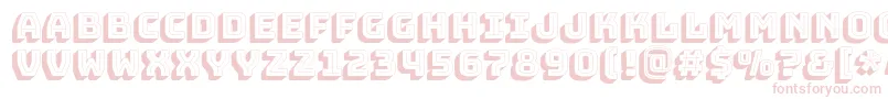 BungeeshadeRegular Font – Pink Fonts on White Background