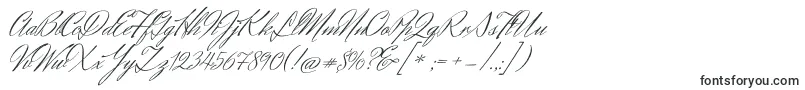 Шрифт HerrvonmuellerhoffRegular – надписи красивыми шрифтами