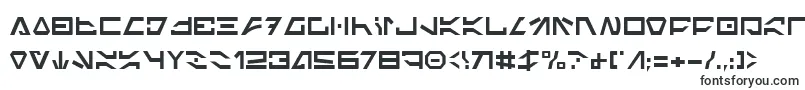 Шрифт ImperialCode2 – прямые шрифты