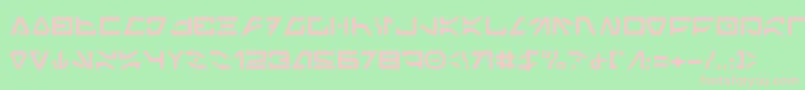 ImperialCode2 Font – Pink Fonts on Green Background