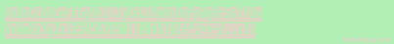 Lisätietoja WartextInverse-fontista WartextInverse-fontti – vaaleanpunaiset fontit vihreällä taustalla