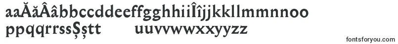 フォントMediaevalBold – ルーマニアのフォント