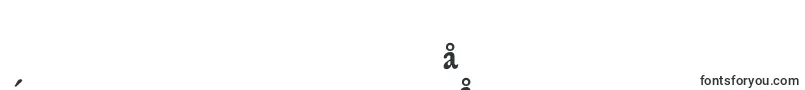 フォントMediaevalBold – 中国の文字（簡体字）