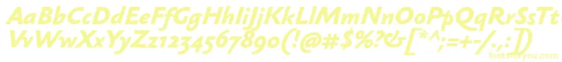 SebastianmediumBolditalic Font – Yellow Fonts