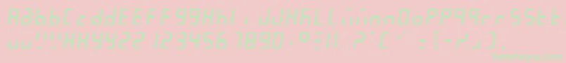 Lisätietoja Myblueroom-fontista Myblueroom-fontti – vihreät fontit vaaleanpunaisella taustalla
