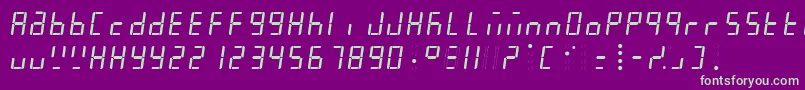 Подробнее о шрифте Myblueroom Шрифт Myblueroom – зелёные шрифты на фиолетовом фоне