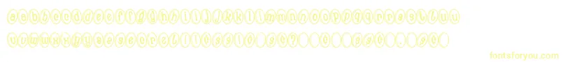 MoneyShot Font – Yellow Fonts on White Background