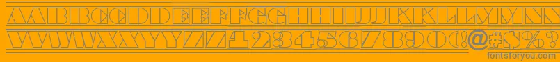 Подробнее о шрифте BraggatitulotldcfrRegular Шрифт BraggatitulotldcfrRegular – серые шрифты на оранжевом фоне