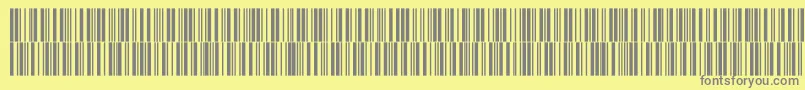 fuente Intp36dltt – Fuentes Grises Sobre Fondo Amarillo