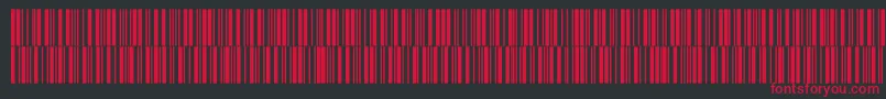 Intp36dltt Font – Red Fonts on Black Background