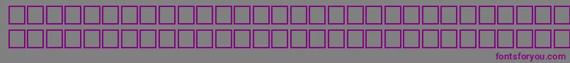 Шрифт Wef – фиолетовые шрифты на сером фоне