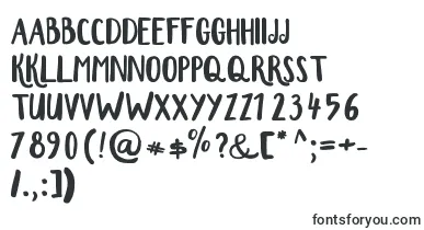 Erlan font – stretched Fonts