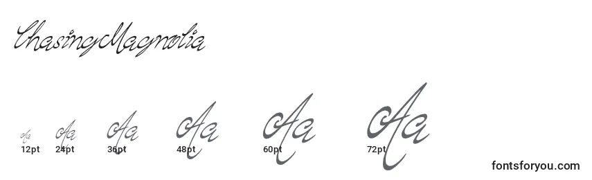 ChasingMagnolia Font Sizes