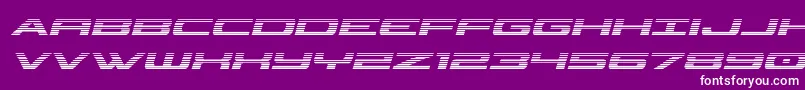 Classiccobragradital Font – White Fonts on Purple Background